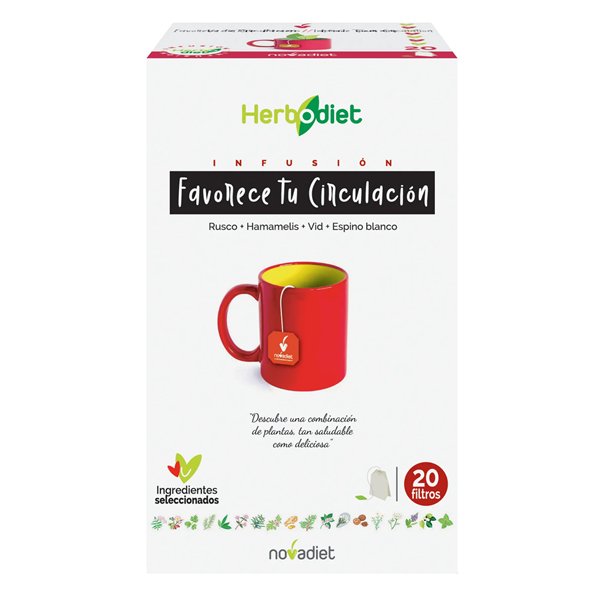 Novadiet Herbodiet Favorece Tu Circulacion 20 Filtros