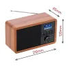 Radio Adler AD 1184 Melns Koks