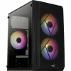 ATX semi-tornikotelo Aerocool CS107V2 Musta
