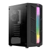 Micro-ATX/ATX/ ITX miditornikotelo Aerocool Prime Musta RGB