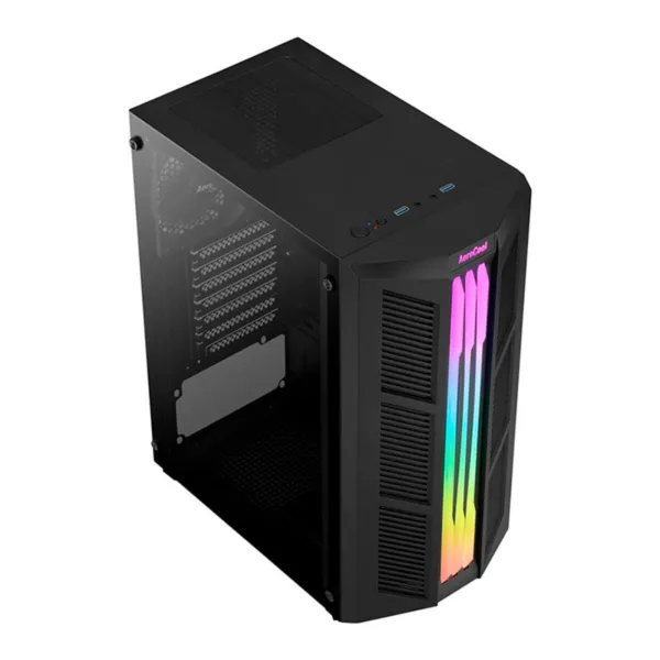Micro-ATX/ATX/ ITX miditornikotelo Aerocool Prime Musta RGB