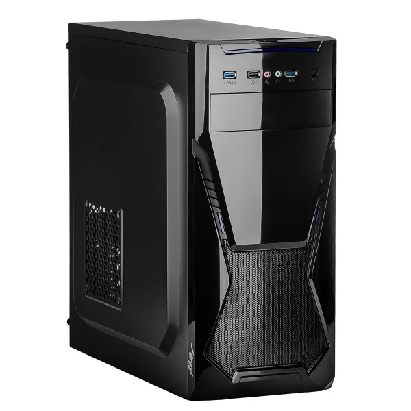 ATX Semi-tower Korpus Akyga AK13BK Must