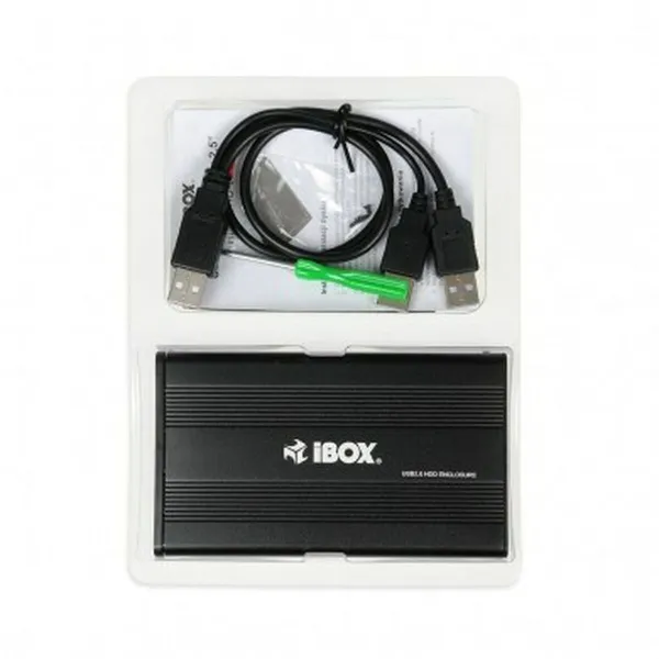 Išorinio disko korpusas Ibox HD-01 Juoda 2,5"