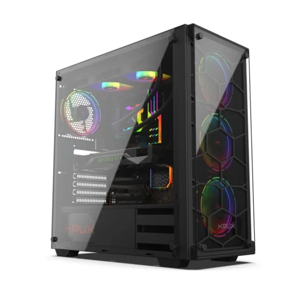 ATX Semi-tower Korpus Krux KRX0007 Must