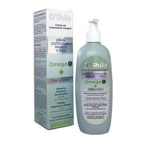 Shila Crema Manos Uñas Cuticulas y Pies Omega 6 250ml