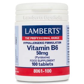 Lamberts Vitamina B6 50 Mg 100 Tabs