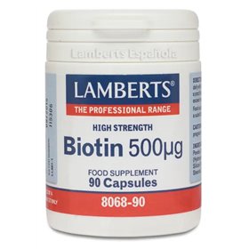 Lamberts Biotina 500-Ug 90 Caps