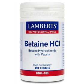Lamberts Betaina Hcl 324 Mg 180 Tabs