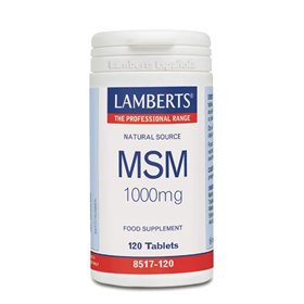 Lamberts Msm 1000 Mg 120 Tabs