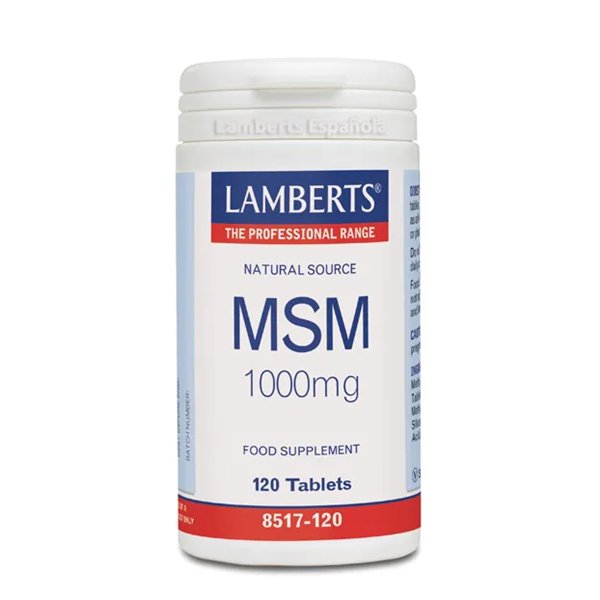 Lamberts Msm 1000 Mg 120 Tabs