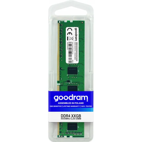 RAM Atmiņa GoodRam GR2666D464L19S/4G 4 GB 2666 MHz CL19 DDR4