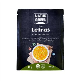 Naturgreen Sopa Letras Verduras 40g