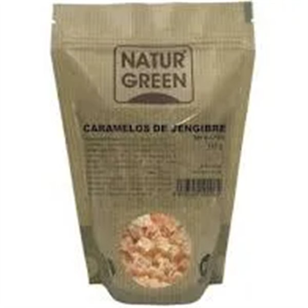 Naturgreen Caramelos De Jengibre 125 Grs Blandos