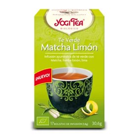Yogi Tea Te Verde Matcha Limon 17 Filtros X 1,8g