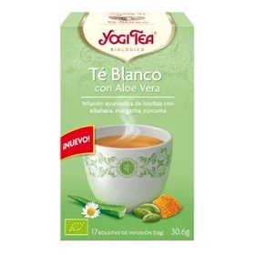 Yogi Tea Te Blanco Con Aloe Vera 17 Filtros
