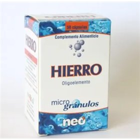 Neo Microgranulos Hierro 50 Caps