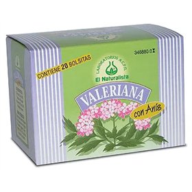 El Natural Valeriana Con Anis 20 Bolsitas Infusion