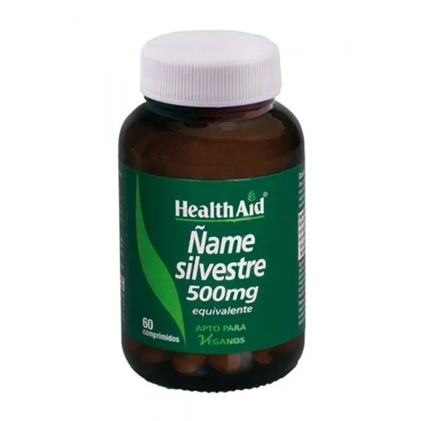 Health Aid Ñame Silvestre Wild Yam 500 Mg 60 Tabletas