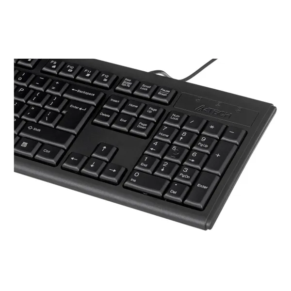 Klaviatūra A4 Tech KR-83 Juoda Turkų