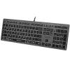 Klaviatūra A4 Tech A4TKLA47125 Balta Juoda Pilka QWERTY