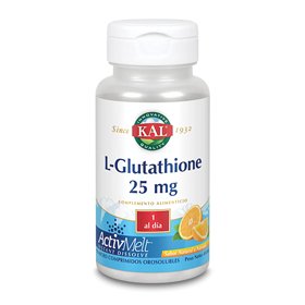 Kal L-Glutation 25 Mg 90 Comp Sublingulaes Naranja