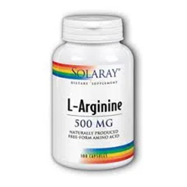 Solaray L Arginine 500 Mg 100 Capsulas