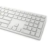 Клавиатура и беспроводная мышь Dell KM5221W-WH Белый Qwerty US