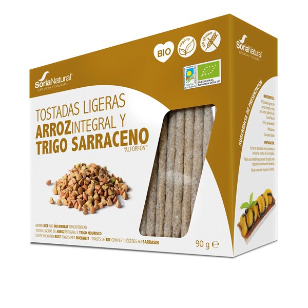 Alecosor Bio Tostadas De Arroz y Trigo Sarraceno