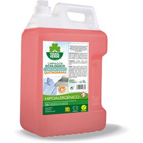 Trébol Verde Limpiador Quitagrasas Ecologico 5 L