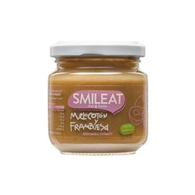Smileat Potito Bio Frambuesa y Melocoton 130 Gr