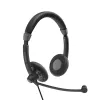 Ausinės su mikrofonu Epos Juoda Bluetooth