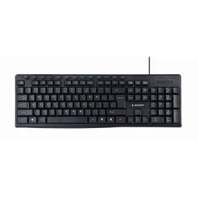 Klaviatūra GEMBIRD KB-UM-107 Qwerty US Juoda
