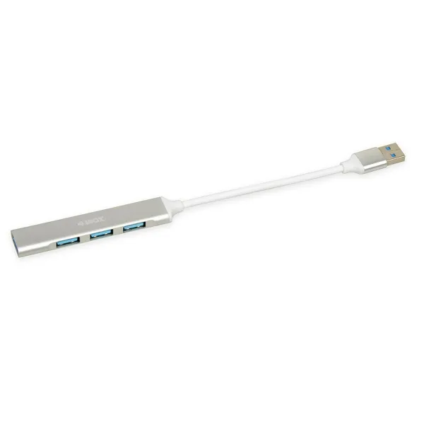 USB-разветвитель Ibox IUH3FAS USB x 4 Белый