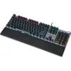 Klaviatūra Ibox AURORA K-3 Juoda/Sidabras Sidabras QWERTY