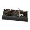 Klaviatūra Ibox AURORA K-4 Juoda Juoda/Sidabras QWERTY