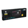 Klaviatūra Ibox AURORA K-4 Juoda Juoda/Sidabras QWERTY