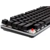Klaviatūra Ibox AURORA K-4 Juoda Juoda/Sidabras QWERTY