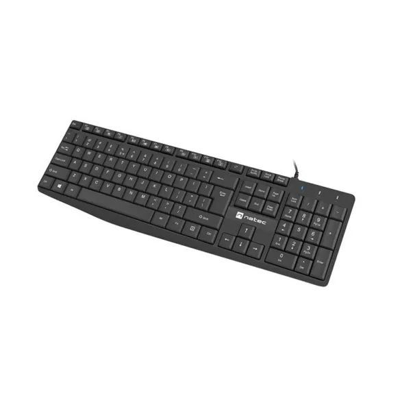 Klaviatūra Natec NKL-1950 Juoda Qwerty US