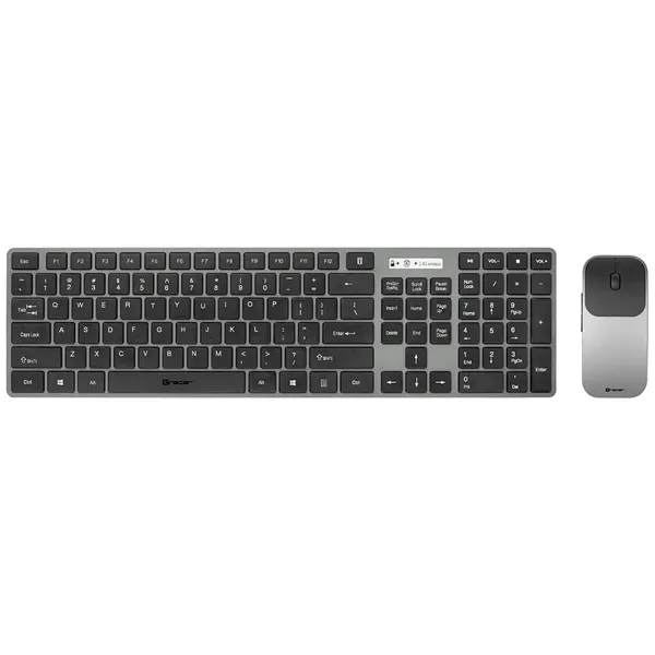 Belaidė klaviatūra Tracer TRAKLA46773 Juoda Qwerty US