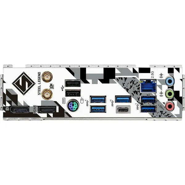Pagrindinė plokštė ASRock B760M Steel Legend WiFi Intel Wi-Fi 6 Intel B760 LGA 1700