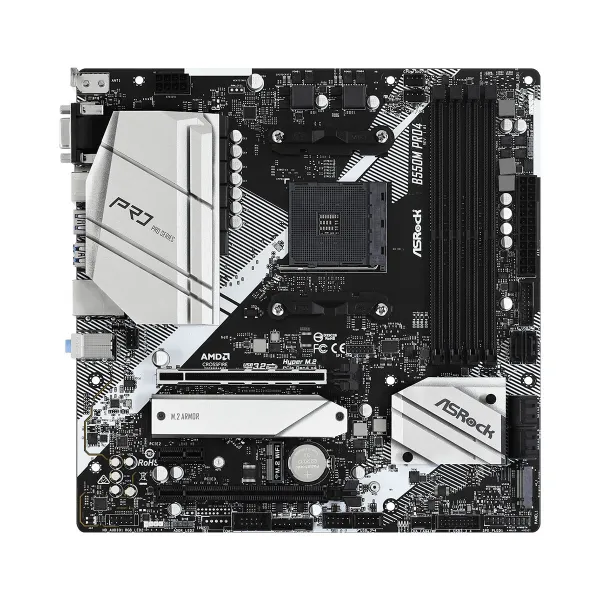 Pagrindinė plokštė ASRock B550M Pro4 AMD B550 AMD AM4