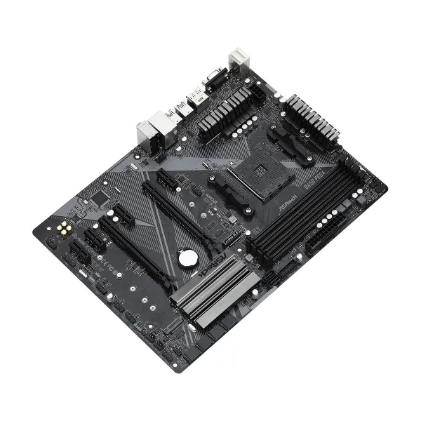 Pagrindinė plokštė ASRock B450 Pro4 R2.0 AMD B450 AMD AM4