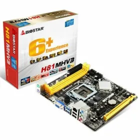 Pagrindinė plokštė Biostar H81MHV3 3.0 H81 Intel H81 LGA 1150