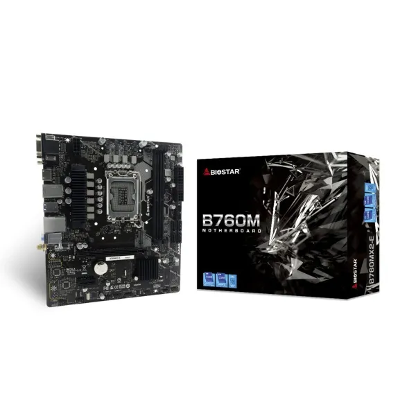 Pagrindinė plokštė Biostar B760MX2E                        LGA 1700 Intel B760