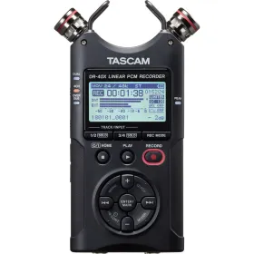 Grotuvas Tascam DR-40X Mėlyna Juoda