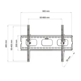 Подставка для ТВ RAMT AR-11 70" 42" 100 kg