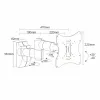 Подставка для ТВ MacLean MC-503 A S 23" 42" 30 Kg