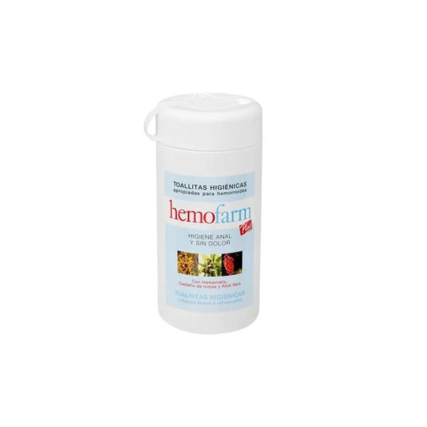Hemofarm Plus 60 Wipes