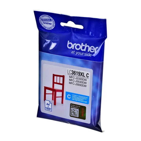 Originaalne Tindikassett Brother LC-3619XLC Fuksiinpunane