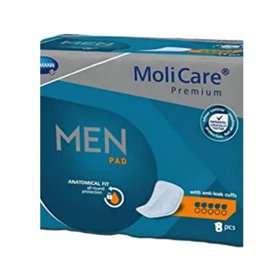 Hartmann Premium Pants Men 5 Gotas Pañal Masculino Talla M 8 Unidades Molicare